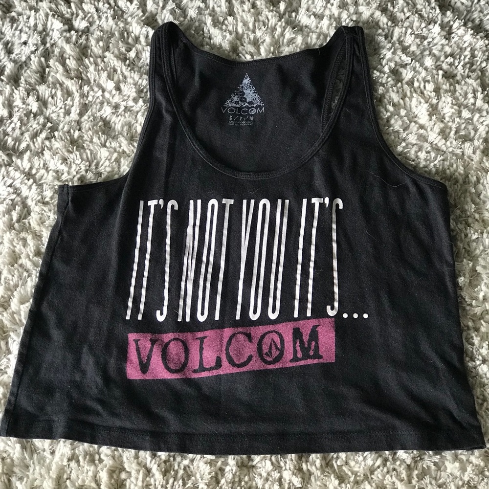 Volcom crop tank